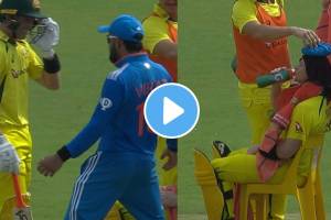 VIDEO: उष्णतेमुळे दमलेल्या स्टीव्ह स्मिथने बसण्यासाठी मैदानातच मागवली खुर्ची, विराट कोहलीने घेतली मजा IND vs AUS 3rd ODI Match Updates