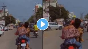 Jaipur couple caught kissing on moving motorcycle, video goes viral