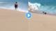 Viral Man Saved Life Of A Woman Who Drowned Away With Sea Waves Shocking Video Viral On Social Media
