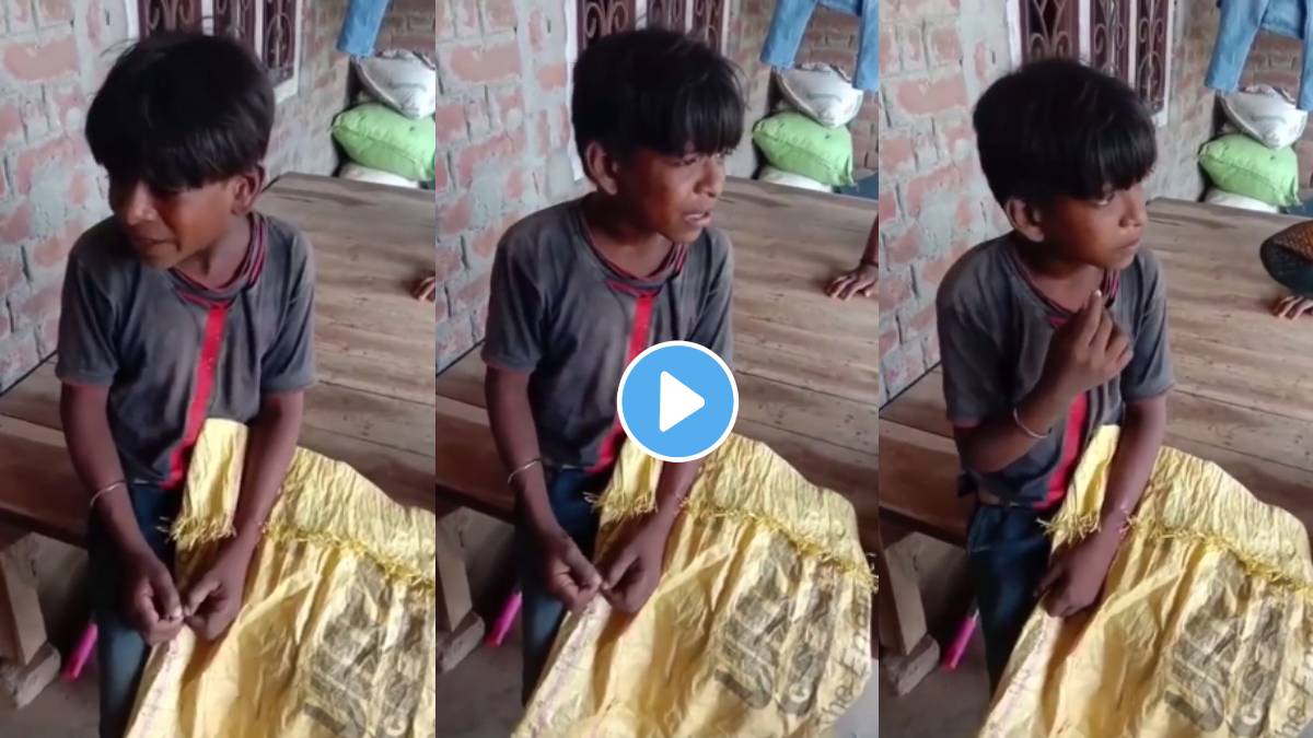 A sentimental song sung by a small child Appreciate the talent by watching the video...