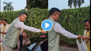 South Korean ambassador worships new car in Indian style
