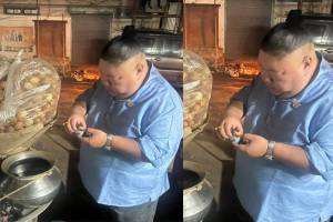 Nagaland Minister Temjen Imna Along enjoyed Panipuri