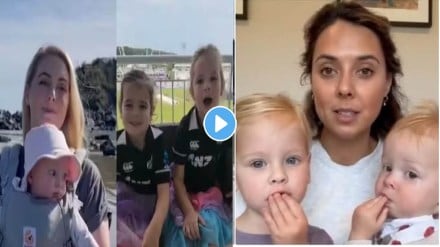 World Cup 2023: Family members of New Zealand players announced the World Cup team video going viral