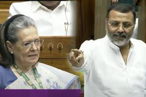 “तेव्हा सोनिया गांधींनी खासदाराची कॉलर पकडली; मुलायमसिंह म्हणाले, हत्या…”, भाजपा नेत्याने सांगितला २०११ चा किस्सा Nishikant Dubey vs SOnia Gandhi 1
