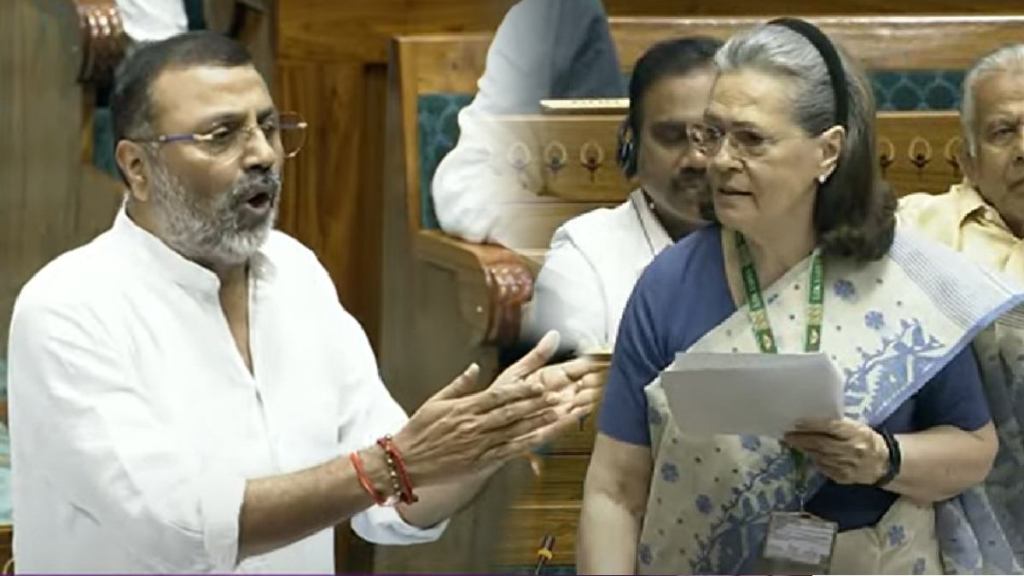 Nishikant Dubey vs SOnia Gandhi