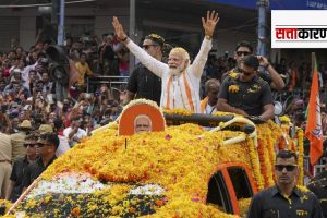 Pm narendra Modi roadshow