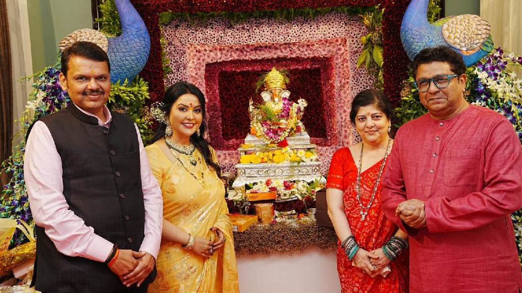 Devendra Fadnavis Meet Raj Thackeray