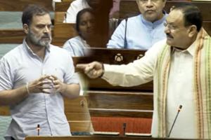 Rahul Gandhi JP Nadda