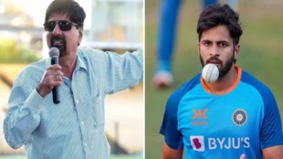 Former cricketer K. Srikanth angry over the inclusion of Shardul Thakur in the World Cup team said neither bats nor bowls
