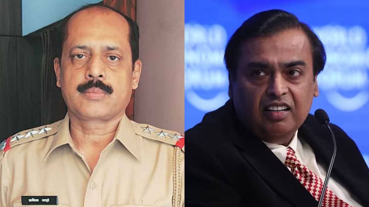 Sachin Waze Mukesh Ambani