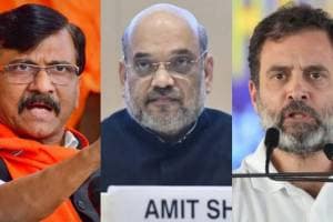 Sanjay Raut Amit Shah Rahul Gandhi