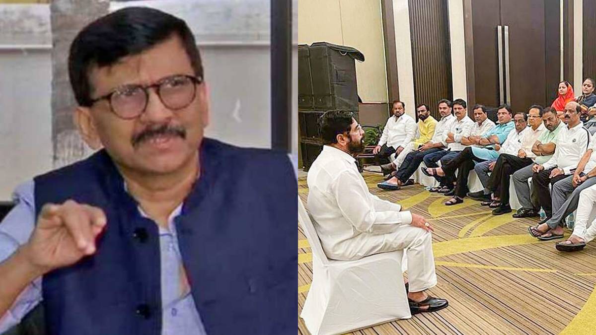 Sanjay Raut on Eknath Shinde rebel MLA