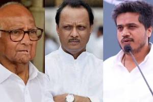 Sharad Pawar Ajit Pawar Rohit Pawar