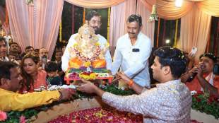 Shrikant Shinde at varsha bungalow