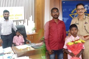 थेट सीईओंच्या खुर्चीत बसला, पोलीस अधीक्षकांनी कार्यालयात बोलवून स्वागत केले; असं काय केलं सोहमने, वाचा… Soham Suresh Uik