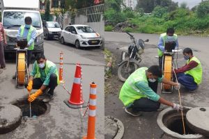 पिंपरीतील सांडपाणी वाहिन्यांचे ‘सीसीटीव्ही’ कॅमेऱ्यांद्वारे सर्वेक्षण Survey of sewage channels