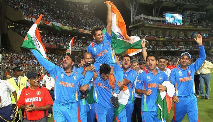 The history of Team India's jersey in the World Cup the colors and designs have been changing for 31 years