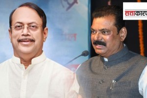 Union Minister of State Kapil Patil and Murbad MLA Kisan Kathore
