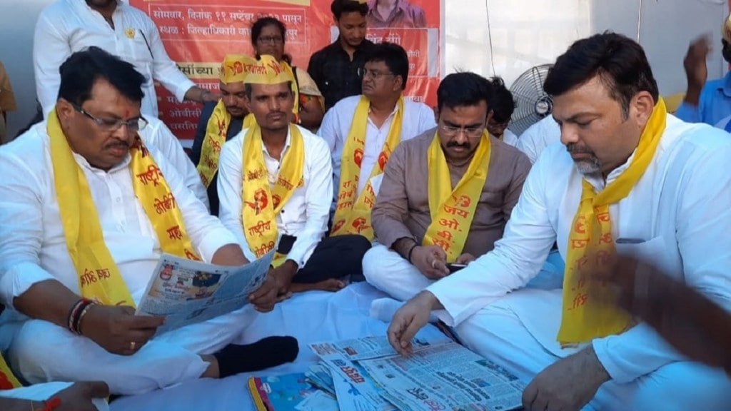 Ravindra Tonge hunger strike