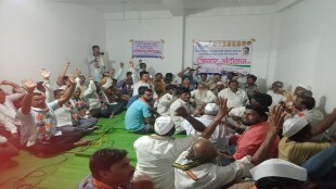 Congress protested buldhana