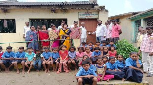 Villagers locked school Dhochi