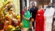 Riteish and Genelia at CM Eknath Shinde home