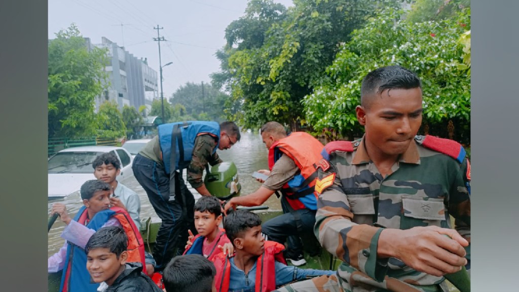 army flood relief unit in nagpur