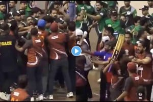 Cricket field became a war arena Bangladeshi players beat each other with bats 6 people admitted to hospital