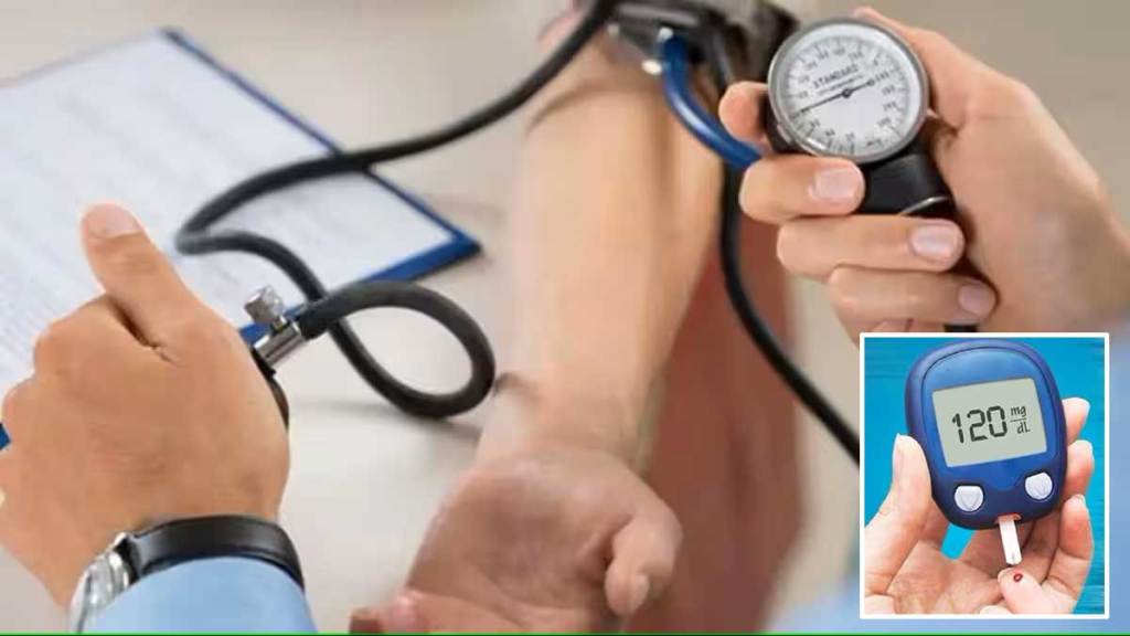 diabetes and blood pressure door to door screening in mumbai