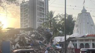 illegal building demolished in dombivli