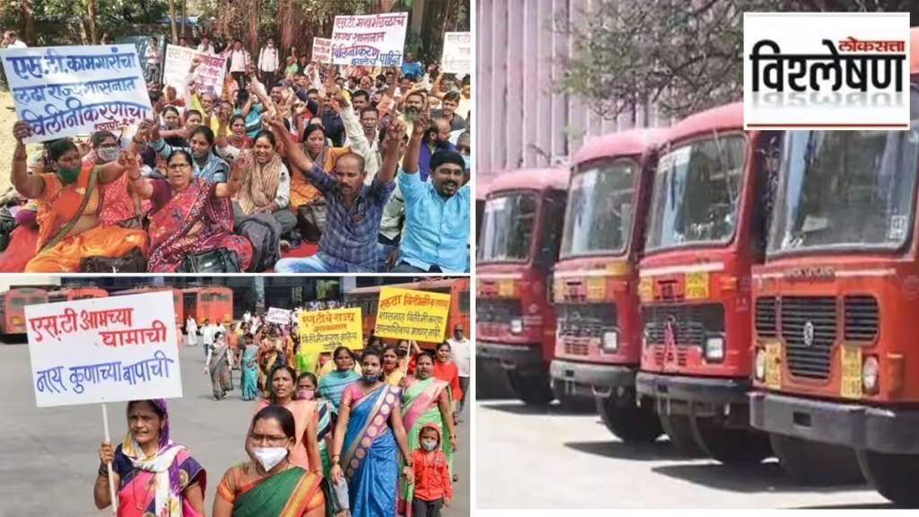 st employee agitation, st employee agitation ahead of ganesh utsav 2023