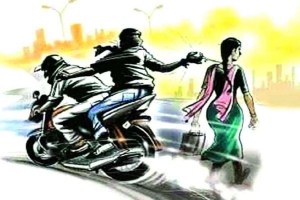 चोरट्याने रिक्षात प्रवास करणाऱ्या महिलेचे मंगळसूत्र हिसकावले panvel gold chain snatched, woman travelling in auto rickshaw, gold chain of rupees 1 lakh snatched