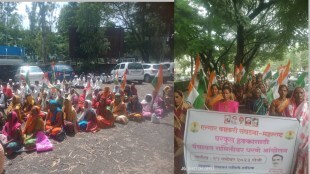 Shabari Gharkul Yojna, nashik agitation for shabari gharkul yojana, igatpuri agitation for shabari gharkul yojana