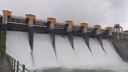 pavana dam, pavana dam 100 percent filled up, continuous rainfall in pimpri chinchwad, continuous rain in pune