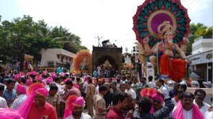 jalgaon ganesh visarjan 2023, jalgaon ganesh visarjan started, jalgaon ganeshotsav 2023, jalgaon police on ganesh visarjan