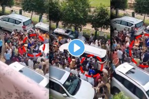 देवेंद्र फडणवीसांनी खरंच नागपुरात अरेरावी केली? भाजपानं ‘तो’ Video केला ट्वीट, काँग्रेसवर टीकास्र! devendra fadnavis viral video