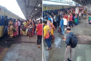 Diva-Ratnagiri special shuttle service crowded commuters Ganpati Konkan