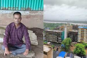 dombivli man on indefinite hunger strike at azad maidan in mumbai on illegal constructions issue zws