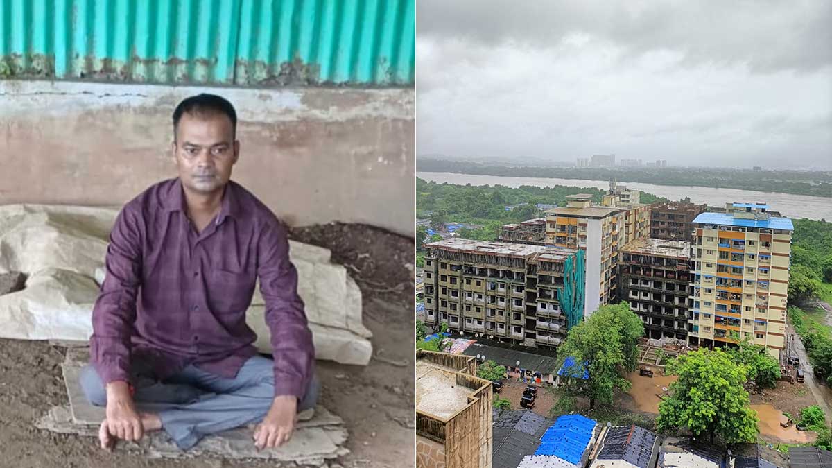 dombivli man on indefinite hunger strike at azad maidan in mumbai on illegal constructions issue zws
