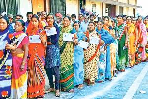 p chidambaram target bjp say greater jumla to women reservation bill