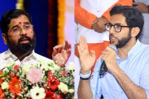eknath shinde aaditya thackeray