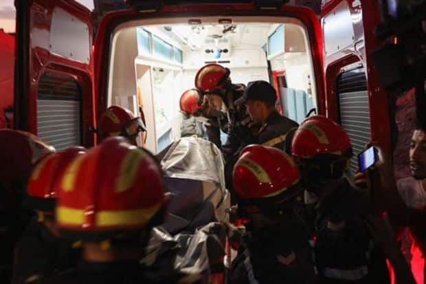 स्पेन, कतार, ब्रिटन आणि संयुक्त अरब अमिराती या देशांनी त्यांची बचाव पथकं मोरोक्कोला पाठवली आहेत. (PC : Reuters)