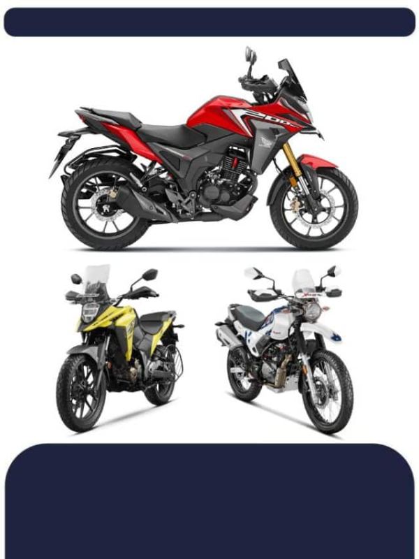 cb200x vs vstrom vs xpulse