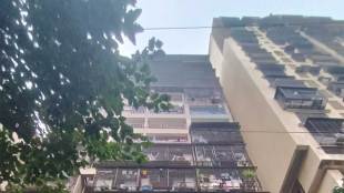 Fire at a multi storey building in girgaon 27 residents rescued safely from building