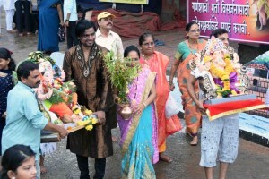 रायगडात गौरी गणपतींना उत्साहात निरोप ganesh visarjan in alibagh