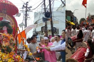 विघ्नहर्ता बाप्पाला भावपूर्ण निरोप, अकोल्यात पारंपरिक विसर्जन मिरवणुकीचा उत्साह ganpati Bappa excitement of traditional immersion