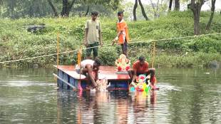 gauri ganpati immersed in kalyan dombivli