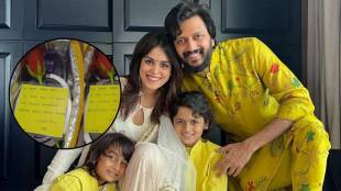 genelia deshmukh send cute notes for her sons