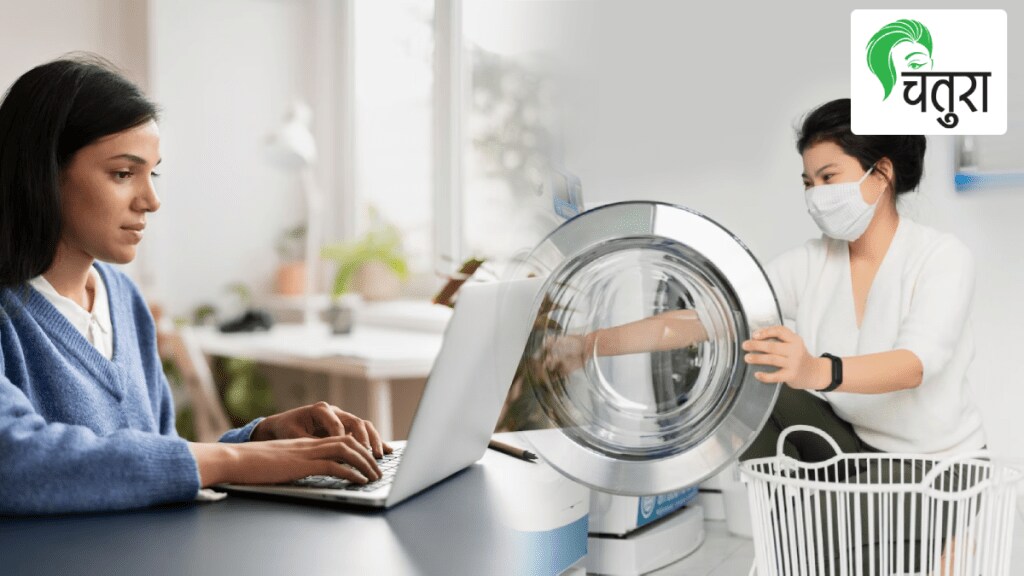 balance between role of housewife and own carrer