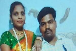 man killed wife by strangulation and committed suicide by hanging himself